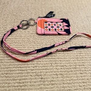 Vera Bradley: Card/ID holder with matching lanyard